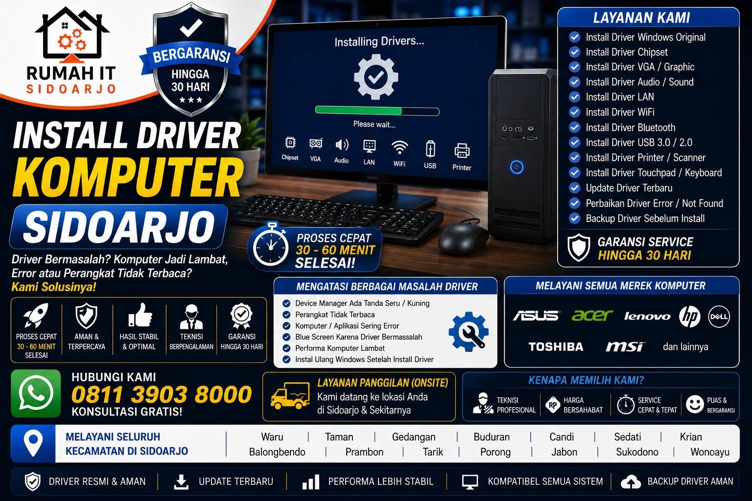 install-driver-komputer-sidoarjo