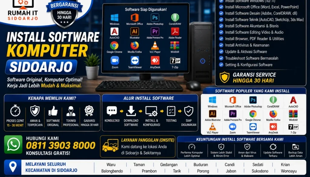 install-software-komputer-sidoarjo