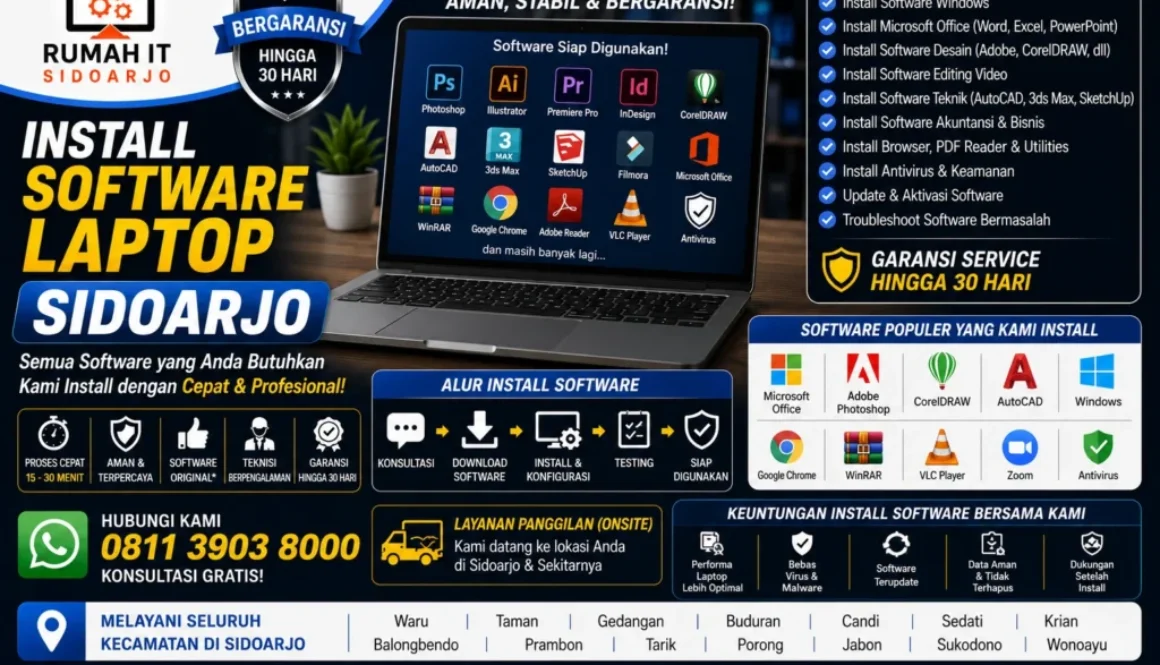 install-software-laptop-sidoarjo