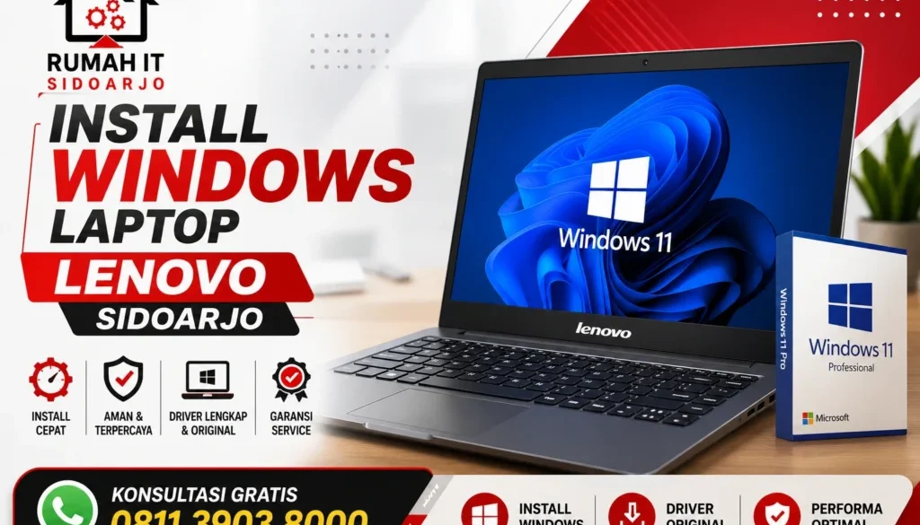install-windows-laptop-lenovo-sidoarjo