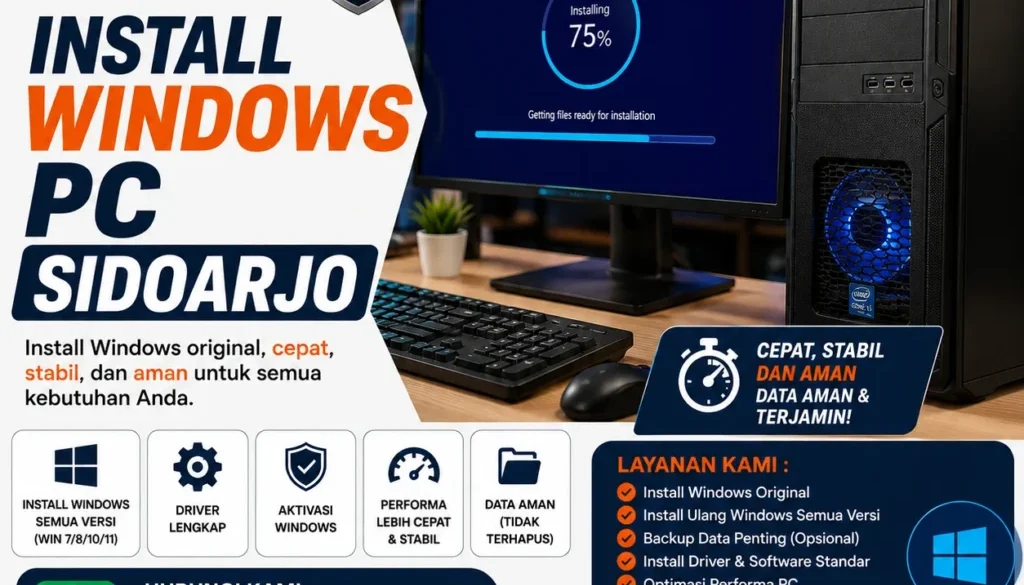 install-windows-pc-sidoarjo