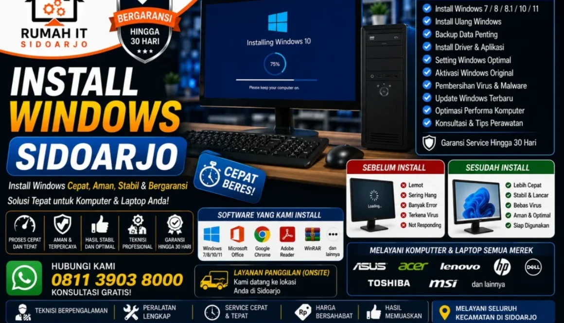 install-windows-sidoarjo