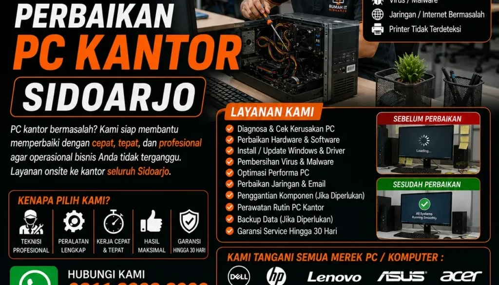 perbaikan-pc-kantor-sidoarjo