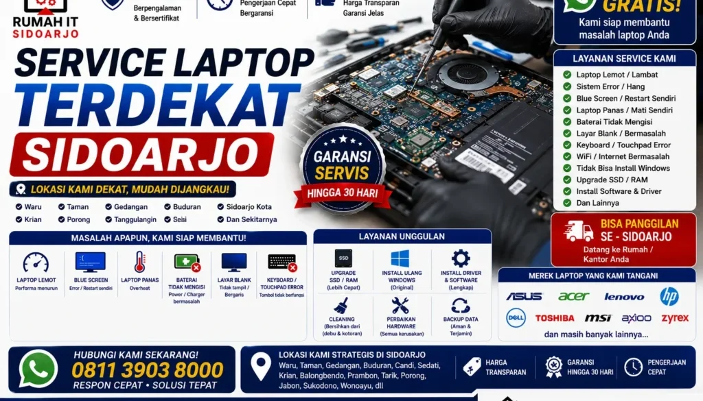 service-laptop-terdekat-sidoarjo