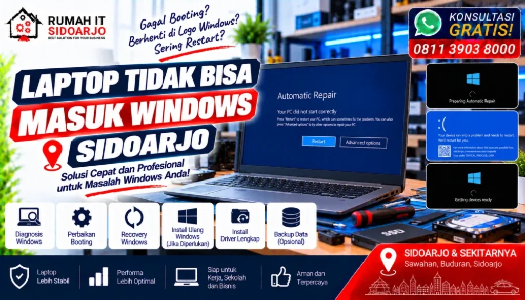 laptop-tidak-bisa-masuk-windows-sidoarjo