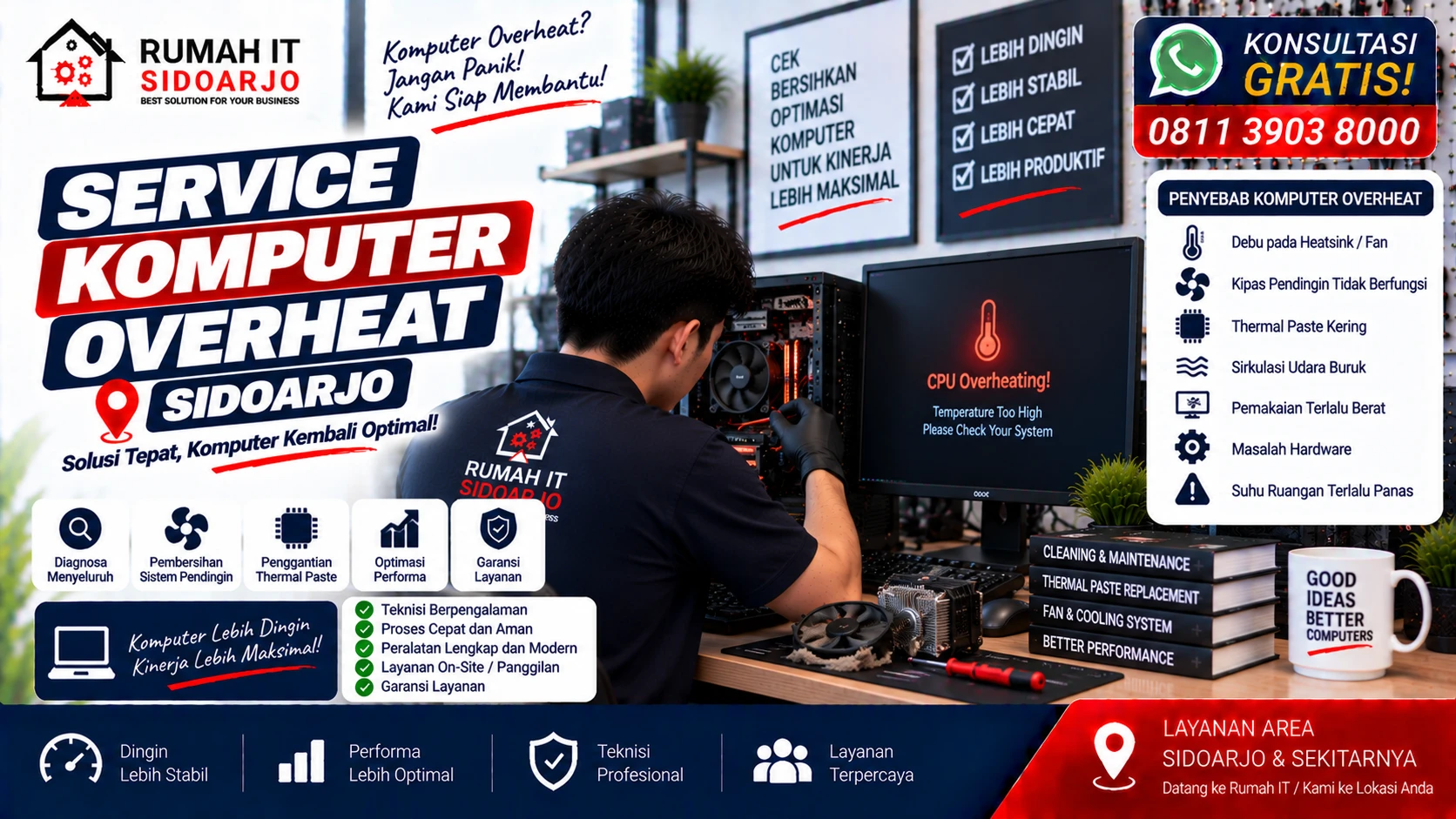 service-komputer-overheat-sidoarjo